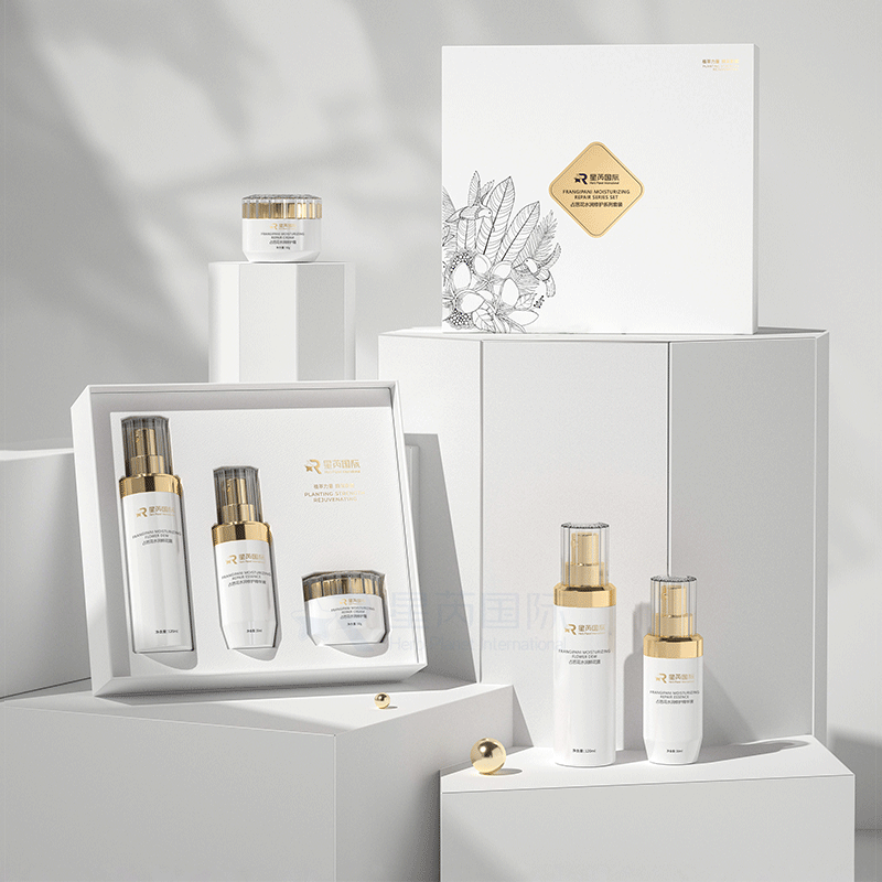 占芭花肌修護套盒OEM 護膚品代加工